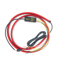 100cm red LED rear brake warning light strip with soft rubber shell, 12V 25W
