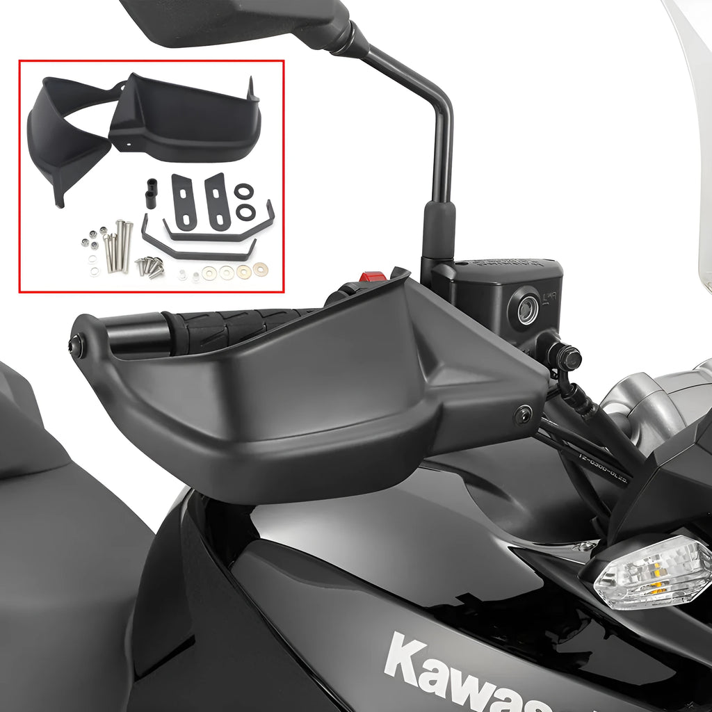 Black front windshield guard for Versys650 G310R Z900 motorcycle handlebar
