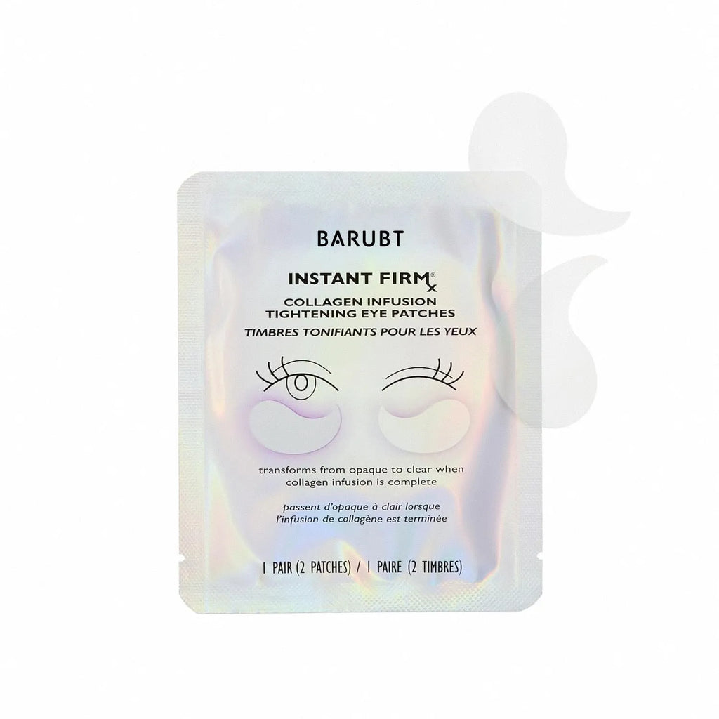 White collagen firming eye mask patch, product size 9 x 11.6cm, beauty tool for under-eye skincare