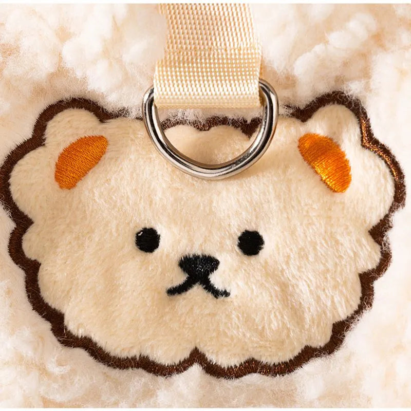 soft fleece dog hoodie in blessing animal pattern on a small dog autumn winter warm pet clothing