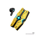 Mech Battleship three-generation alloy Bluetooth headset in tarnish colour, creative design
