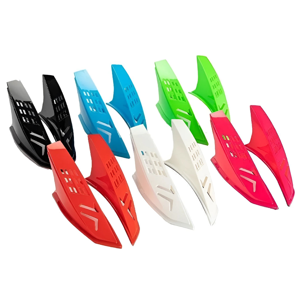 Children's helmet decorative ear accessories in six colours with 3M adhesive backing