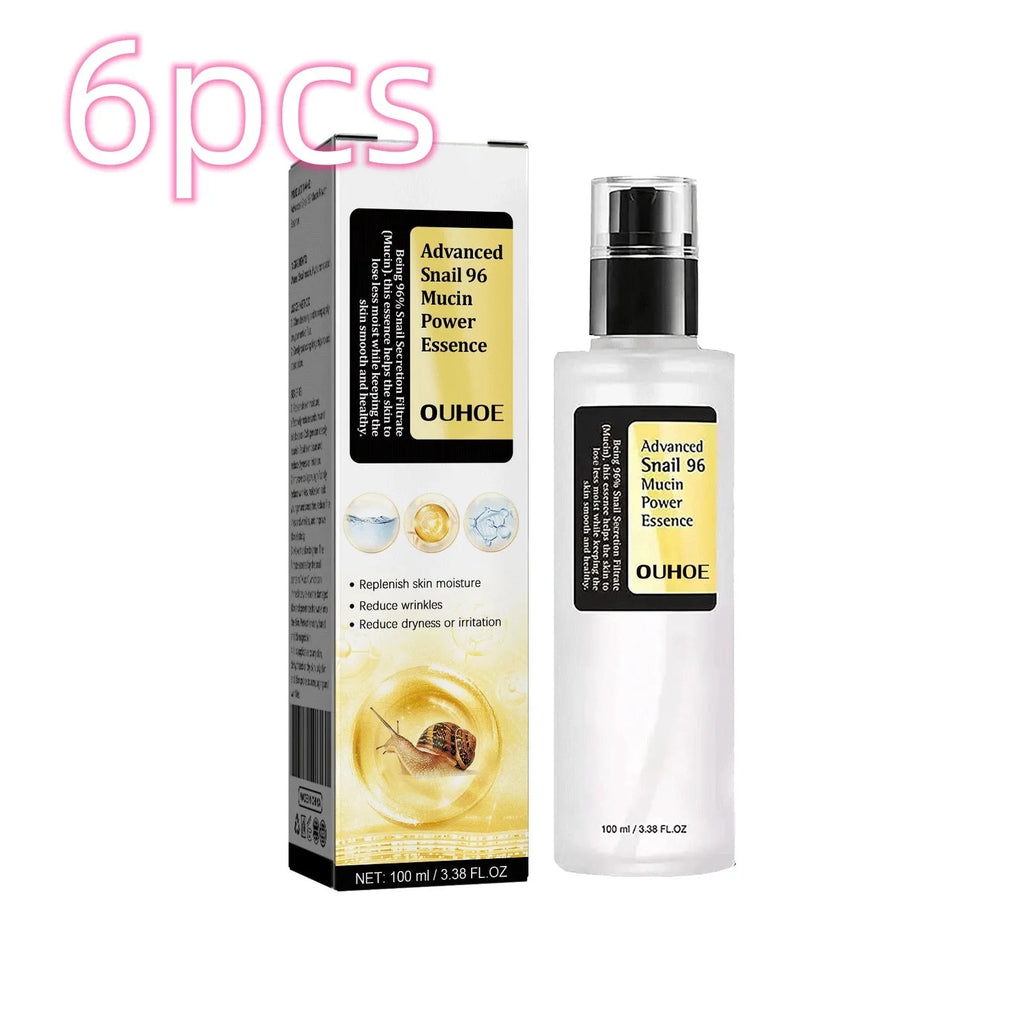 100ml bottle of snail serum collagen facial serum for hydrating and firming skin