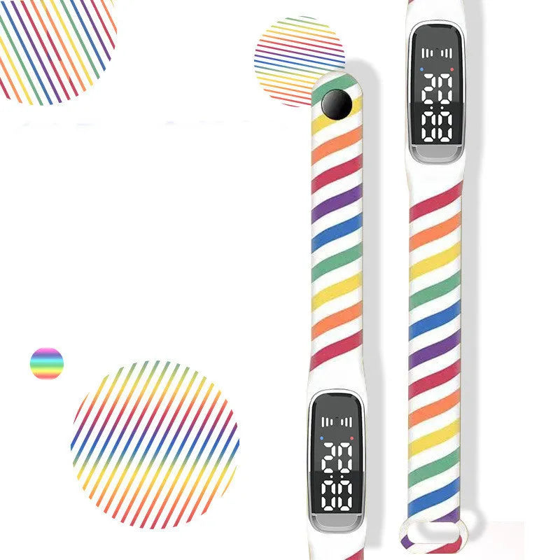 Ultrasonic mosquito repellent bracelet in black and white colours showing wearable design for pregnancy and baby protection