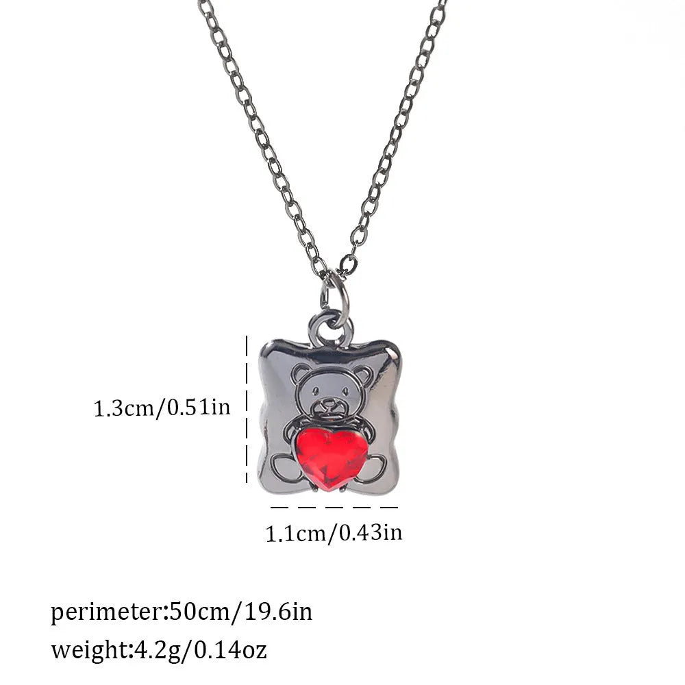 Dark style Halloween necklace with electroplated zinc alloy spider or bat pendant for Gothic costume wear