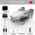 Four-axis remote control drone with optical flow positioning, 1800mAh battery, black or gray, for teenagers